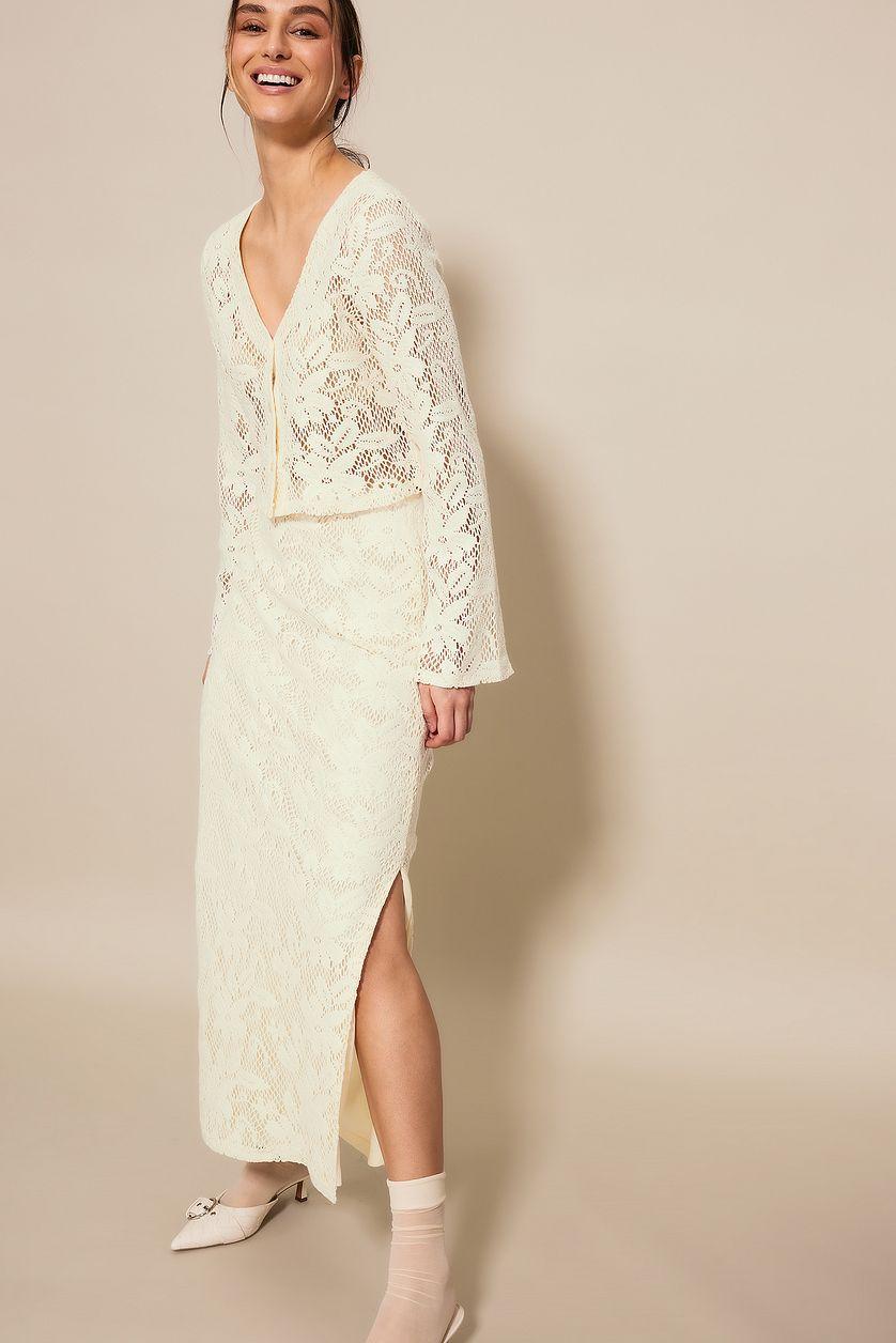 Crochet Maxi Skirt Product Image