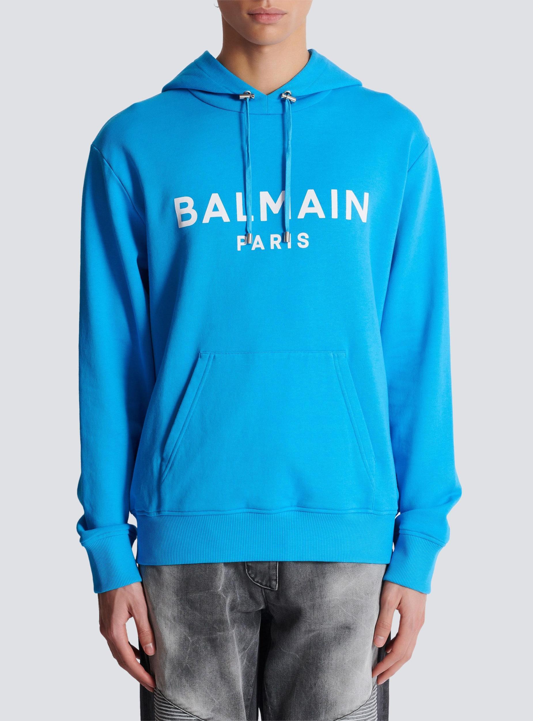 Printed Balmain Paris hoodie Product Image
