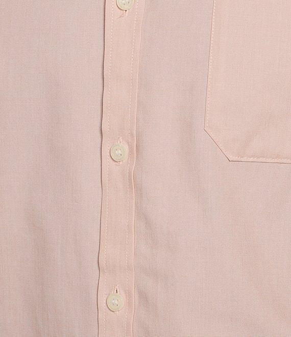 Murano From The Garden Collection Solid Pieced Long Sleeve Woven Shirt Product Image