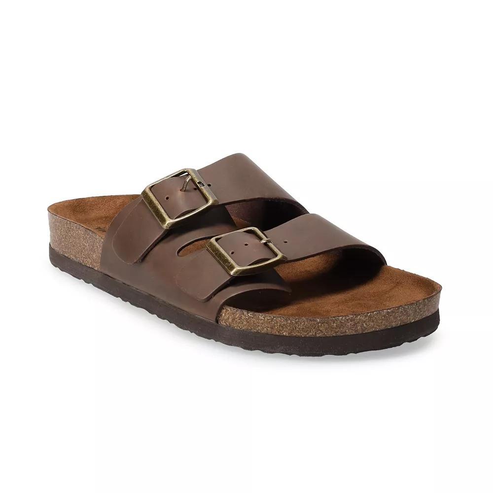 Sonoma Goods For Life® Raymond 02 Men's Slide Sandals, Size: 9, Brown Product Image