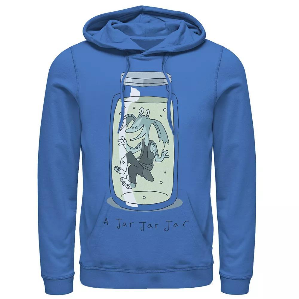 Men's Star Wars A Jar Jar Jar Hoodie, Size: Large, Royal Product Image