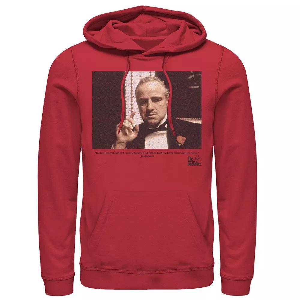Men's The Godfather The Don Hoodie, Size: XL, Red Product Image