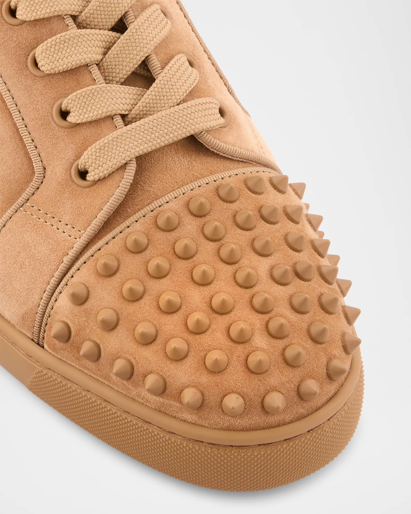Men's Louis Junior Spikes Low-Top Suede Sneakers  Product Image