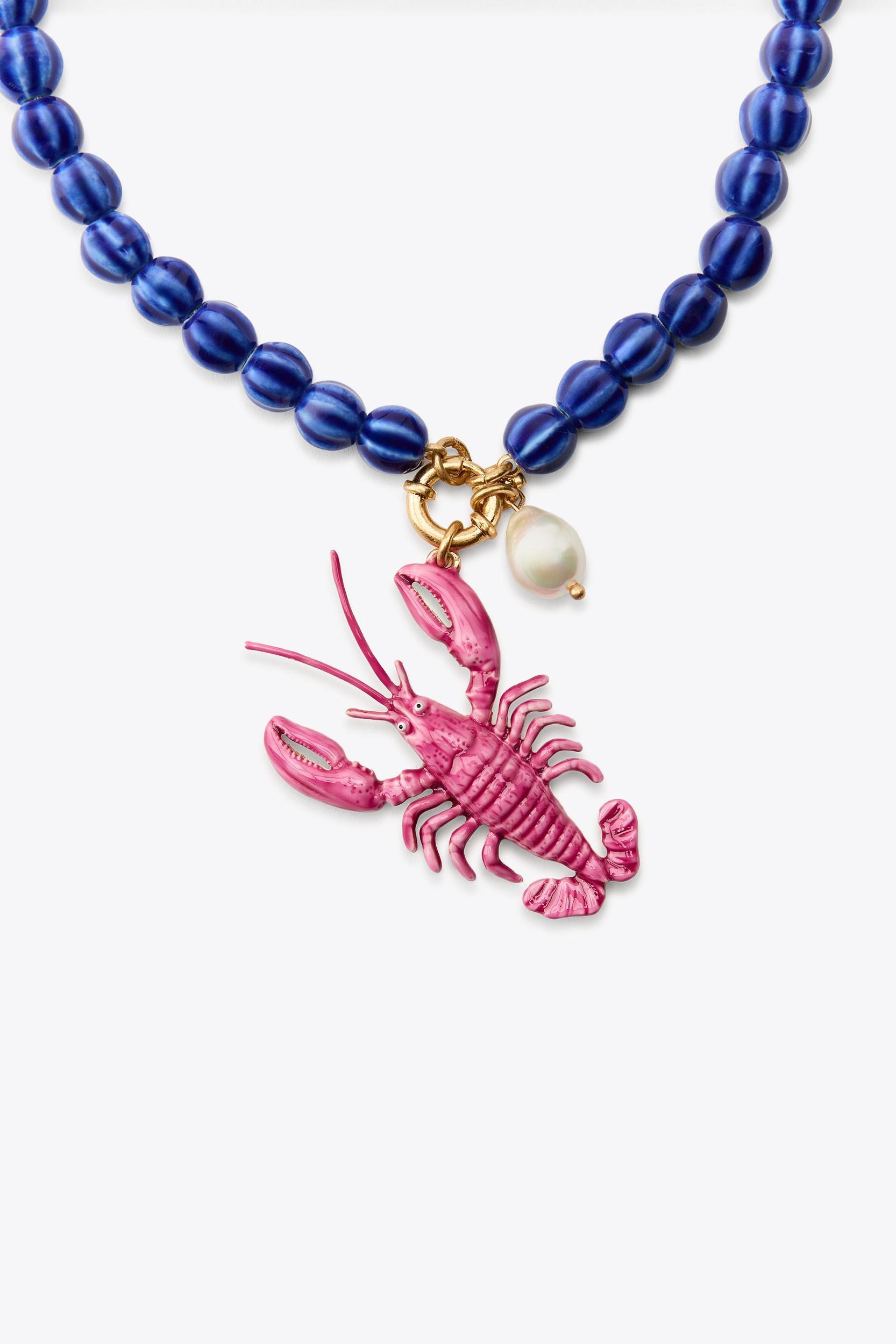 LOBSTER BEAD NECKLACE Product Image