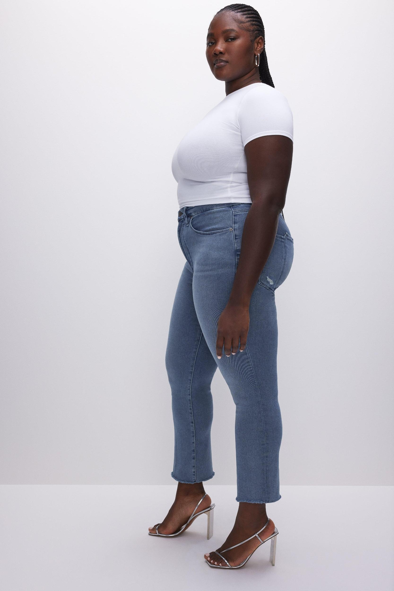 GOOD LEGS STRAIGHT SPLIT POCKETS | BLUE449 Product Image