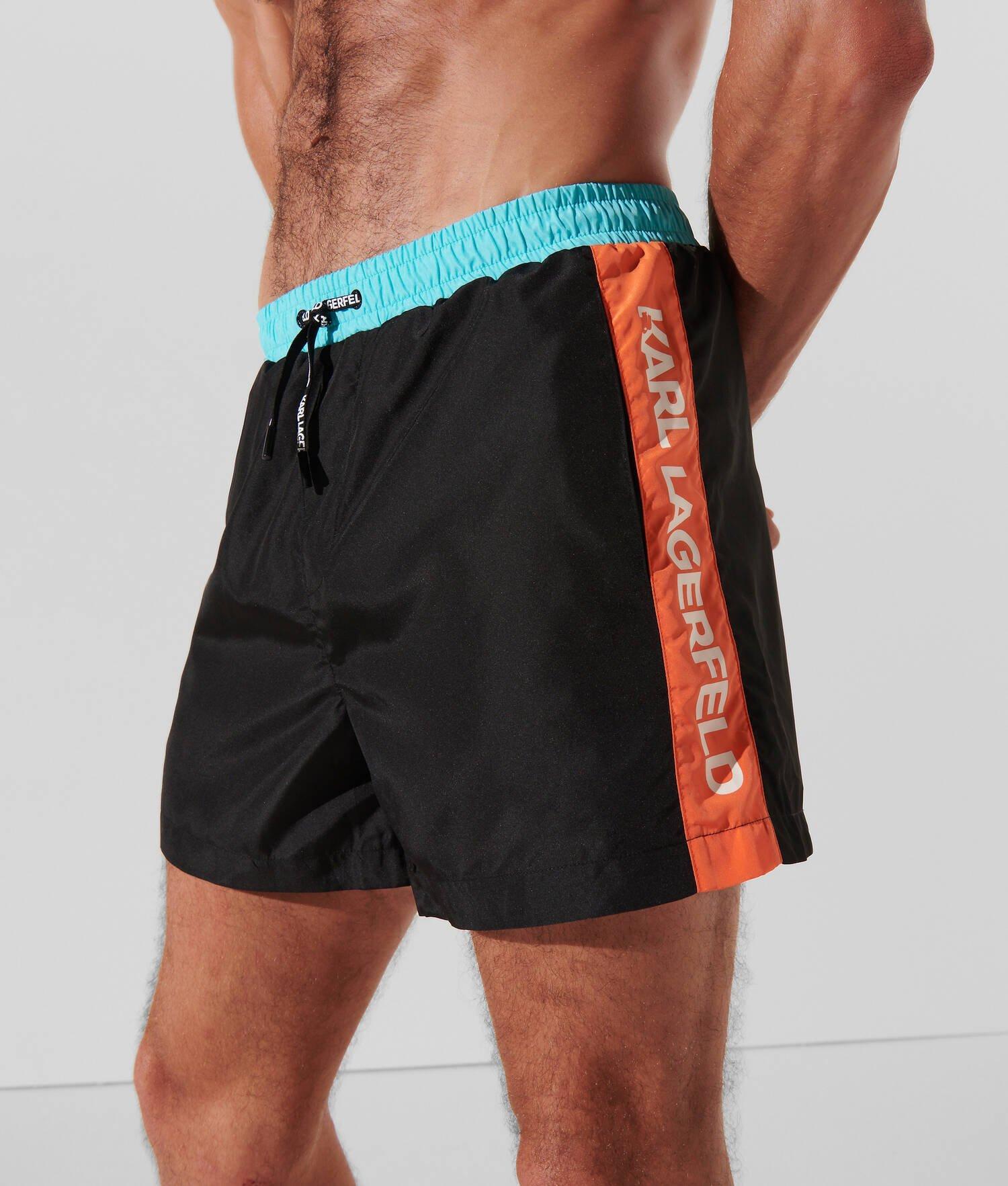 COLORBLOCK SHORT BOARD SHORTS Product Image