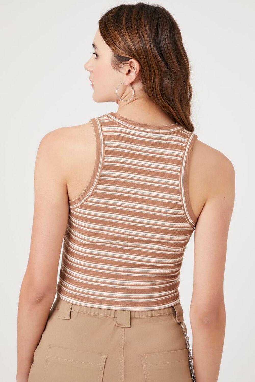 Striped Racerback Tank Top | Forever 21 Product Image