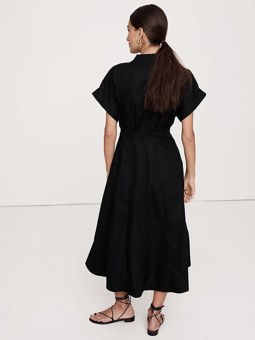 Cotton Poplin Shirt Dress Product Image