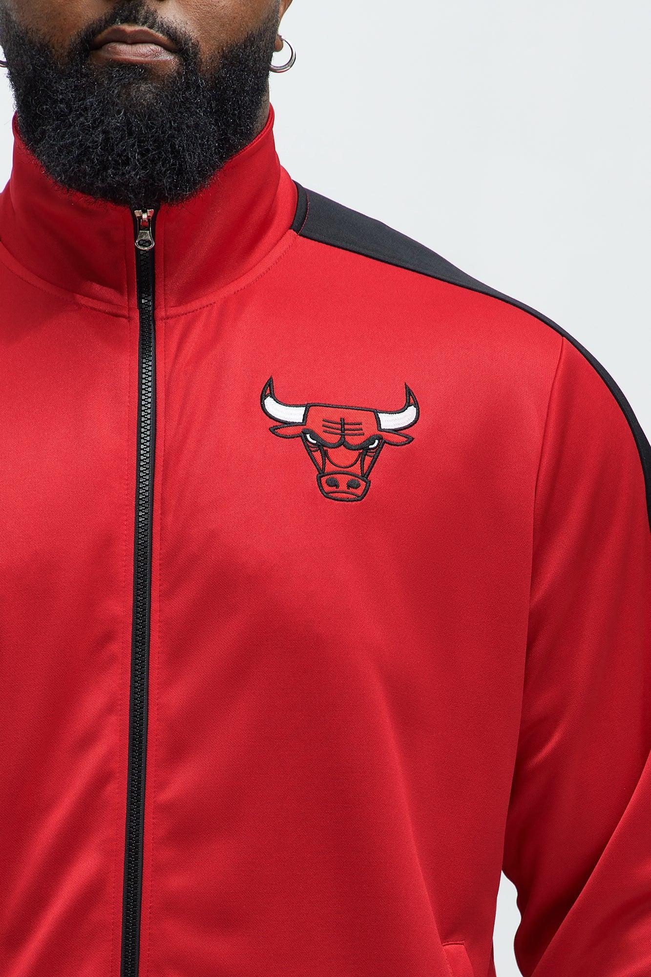 Bulls Stand By Track Jacket - Red Product Image