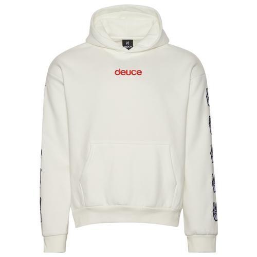Deuce Mens Deuce Street Hoodie - Mens White/Red/Black Product Image