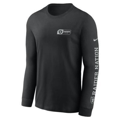 Las Vegas Raiders All Out Nike Mens NFL Long-Sleeve T-Shirt Product Image