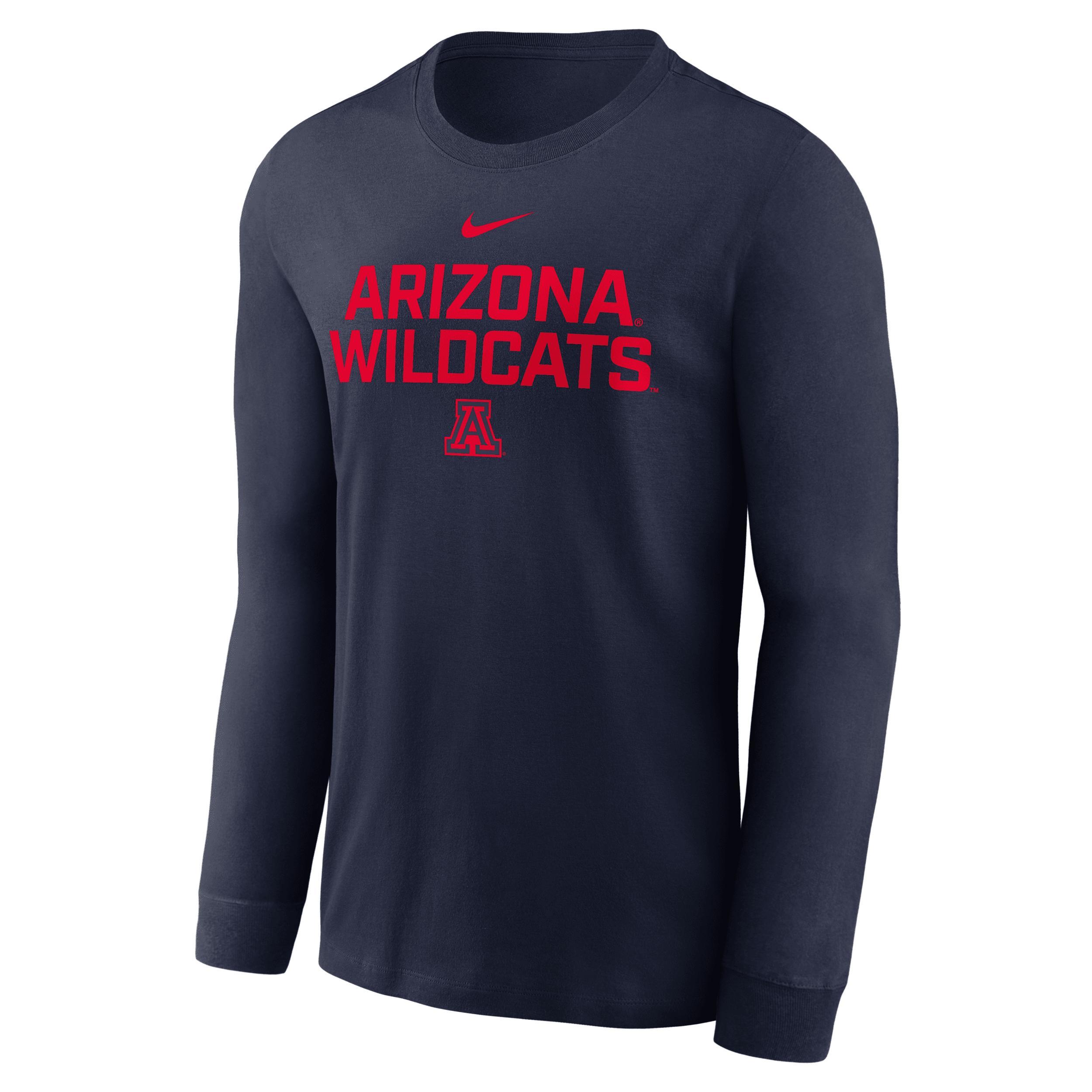 Michigan Campus Classic Location Nike Men's College Long-Sleeve T-Shirt Product Image