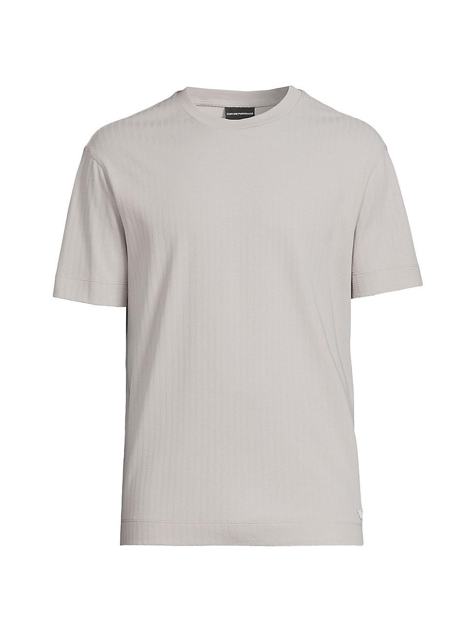 Mens Knit Crewneck T-Shirt Product Image