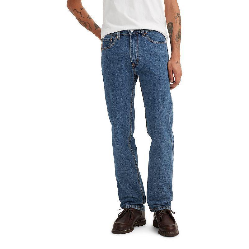 Men's Levi's® 505™ Regular Fit Jeans, Size: 29X32, Stonewash Product Image