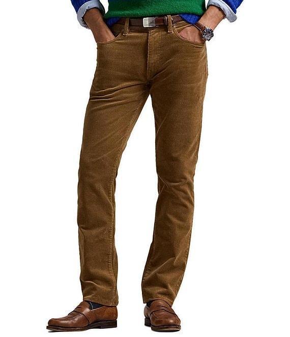 Polo Ralph Lauren Varick Slim Straight Corduroy Pants Product Image