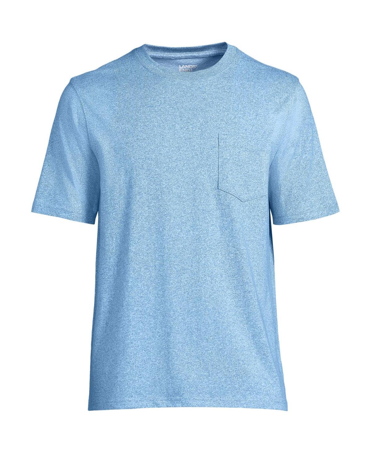 Men's Land's End Super-T Short Sleeve T-Shirt with Pocket, Size: XL, Rich Red Product Image