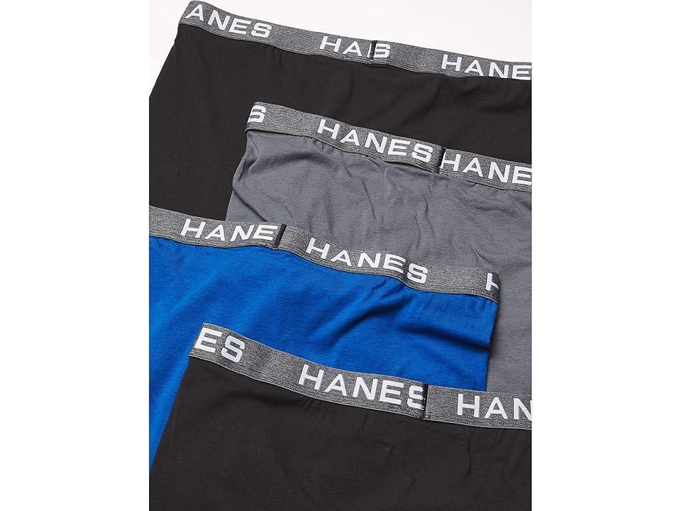 Hanes Ultimate 4-Pack Men's Comfort Flex Fit Boxer Briefs, Size: Small, Black Gray Product Image