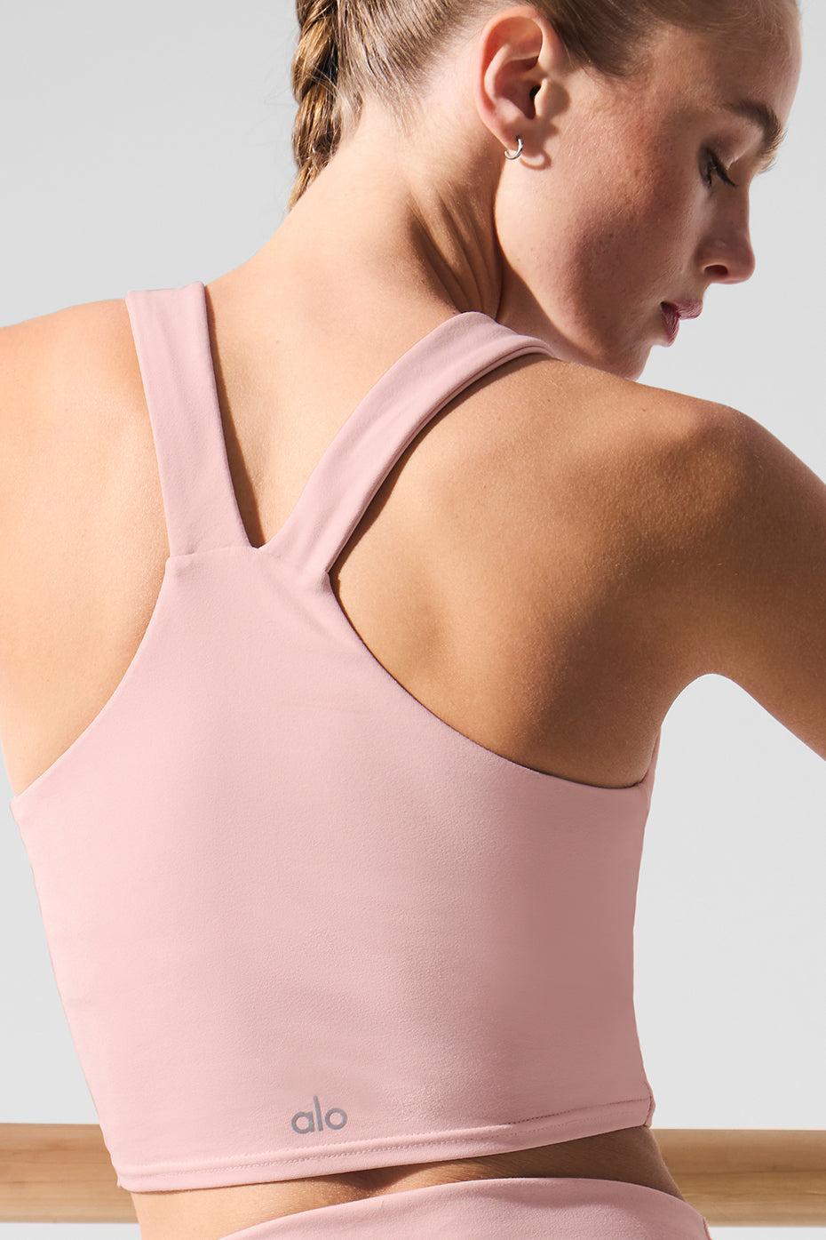 Airbrush Real Bra Tank - Pink Quartz Product Image