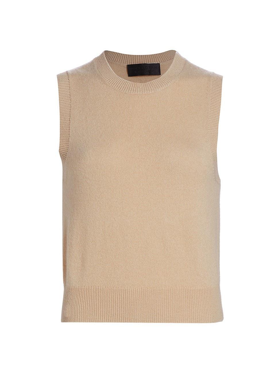 Womens May Cashmere Sweater Vest Product Image