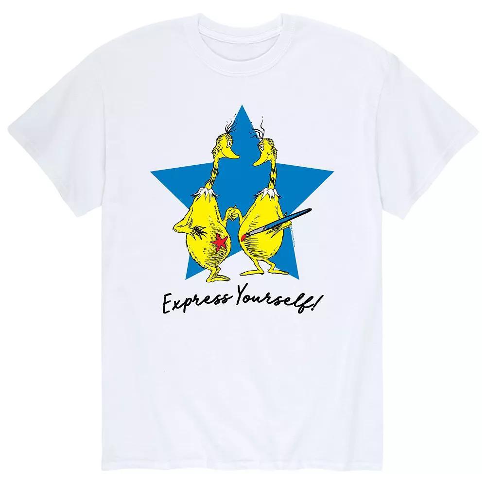 Mens Dr. Seuss Express Yourself Tee Product Image
