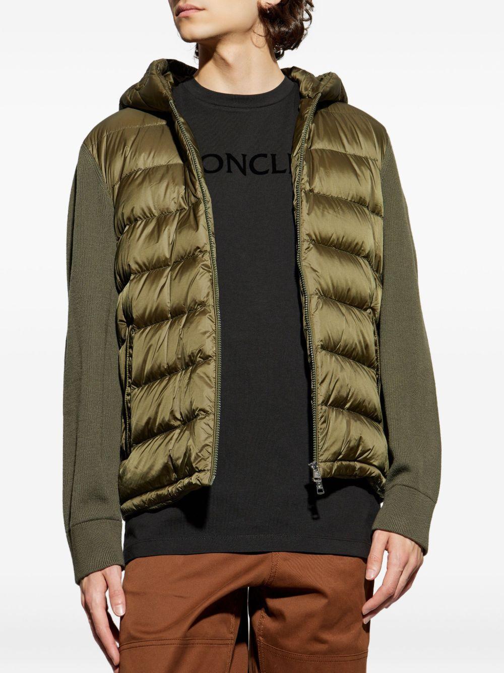 panelled cardigan Product Image