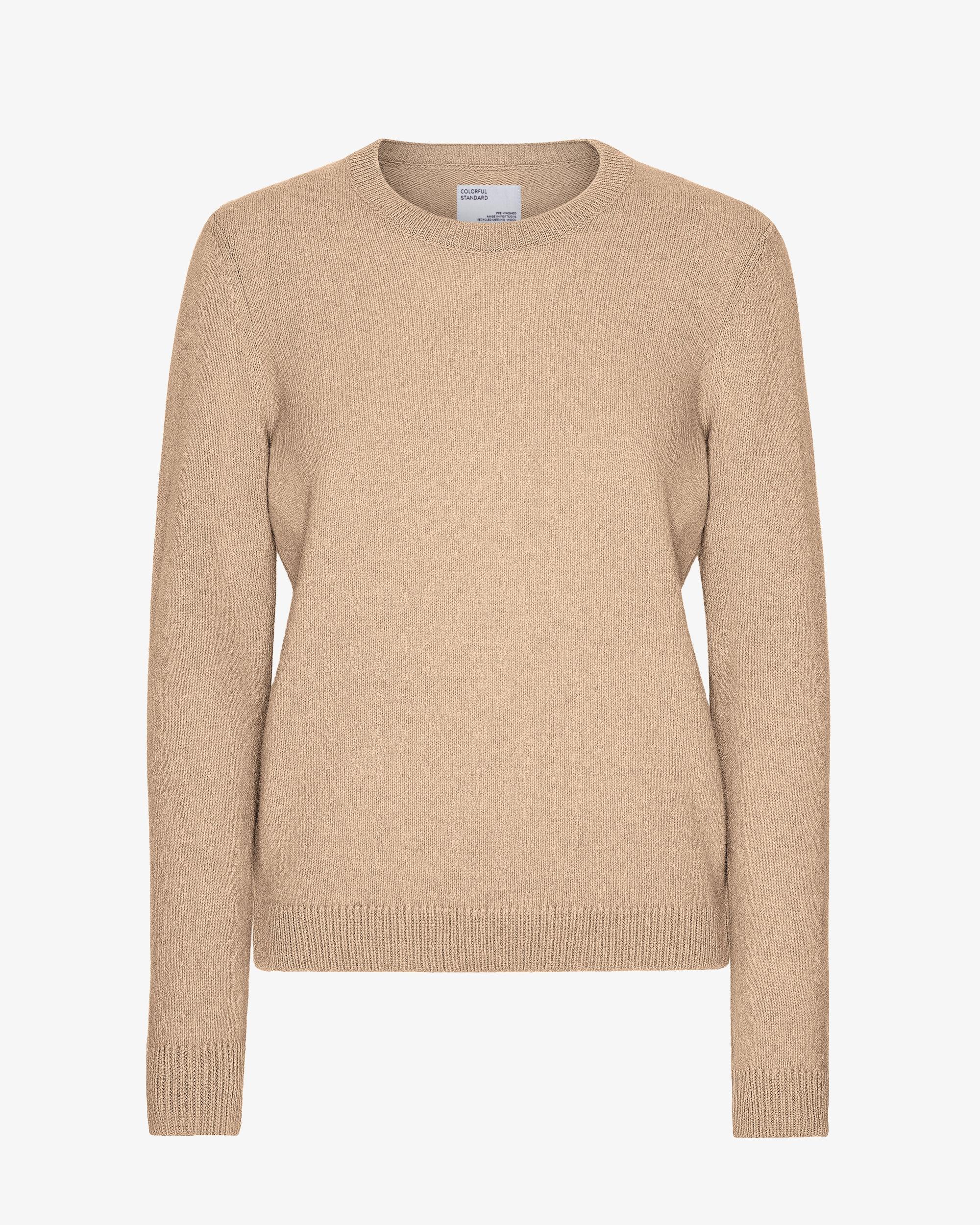 Women Classic Merino Wool Crew - Polar Blue Product Image