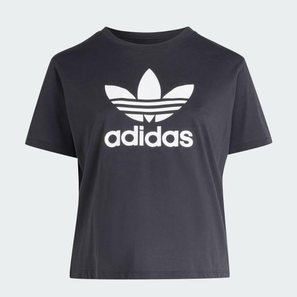 Adicolor Trefoil Boxy Tee (Plus Size) Product Image