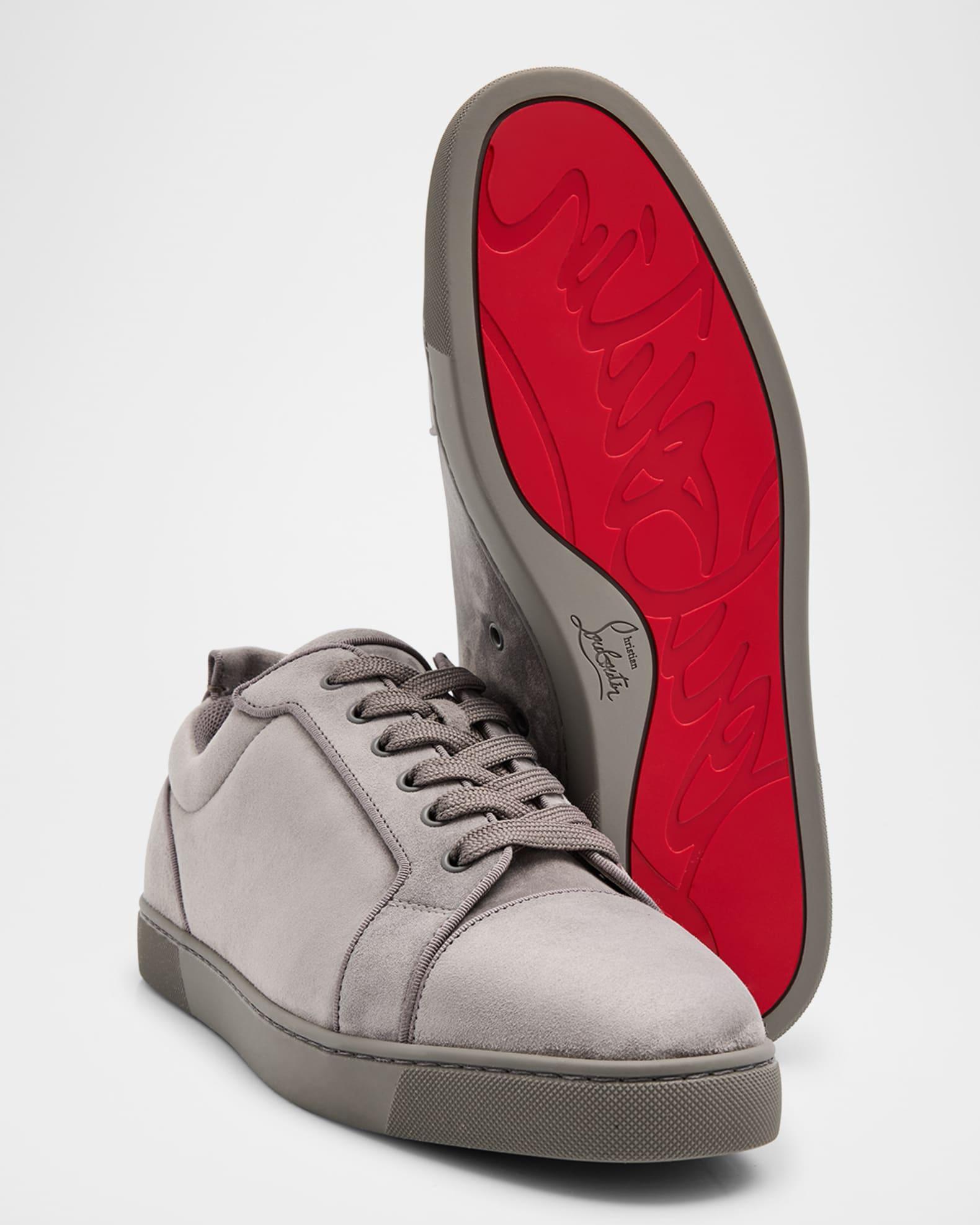 Men's Louis Junior Suede Red Sole Sneakers Product Image