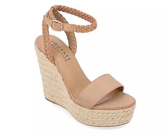 Journee Collection Womens Andiah Wedge Sandal Product Image
