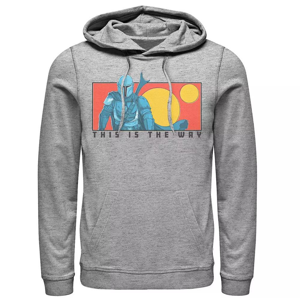 Men's Shrek Outhouse Better Out Than In Quote Hoodie, Size: 3XL, Athletic Grey Product Image