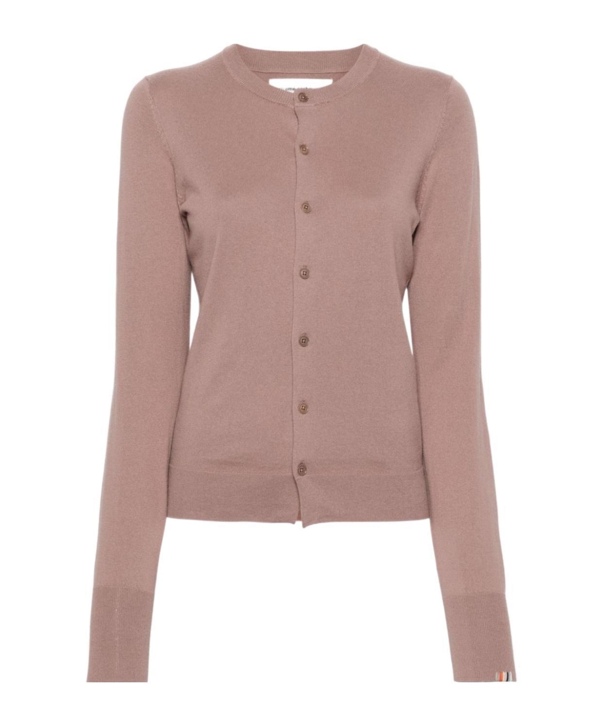 EXTREME CASHMERE N332 Little Bit Cardigan In Nude Product Image