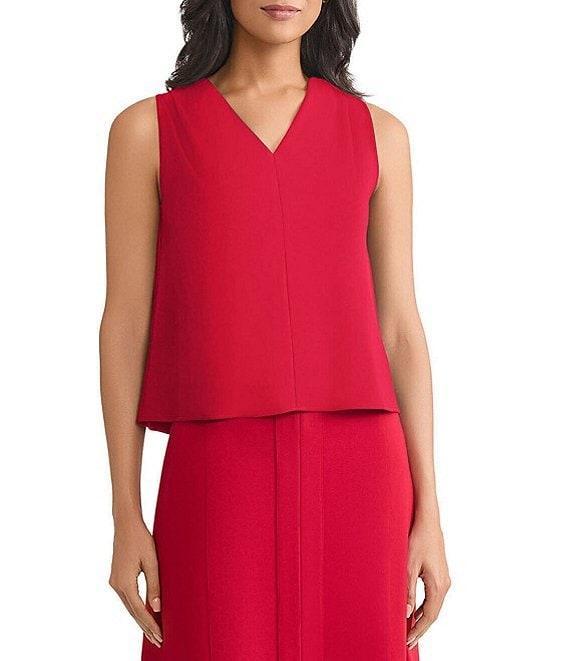 MISOOK Cotton V-Neck Sleeveless Tank Product Image