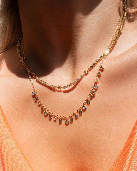 Daisy Ballier Chain Necklace | LUV AJ Product Image