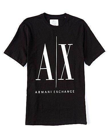 Armani Exchange Short Sleeve Large Icon Logo Graphic T Product Image