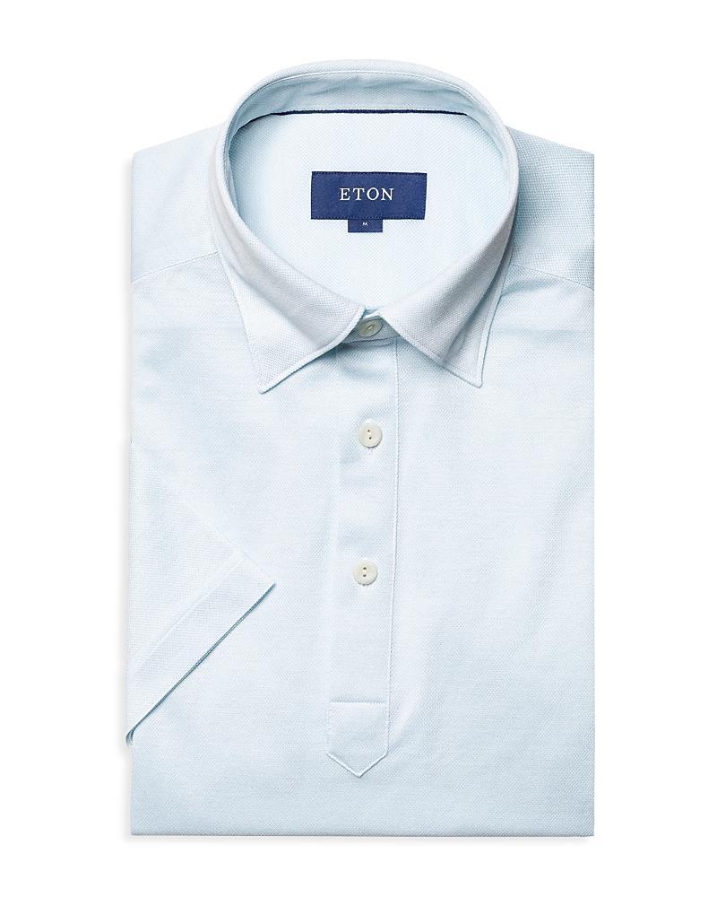 Eton Contemporary Fit Short Sleeve Pique Polo Product Image