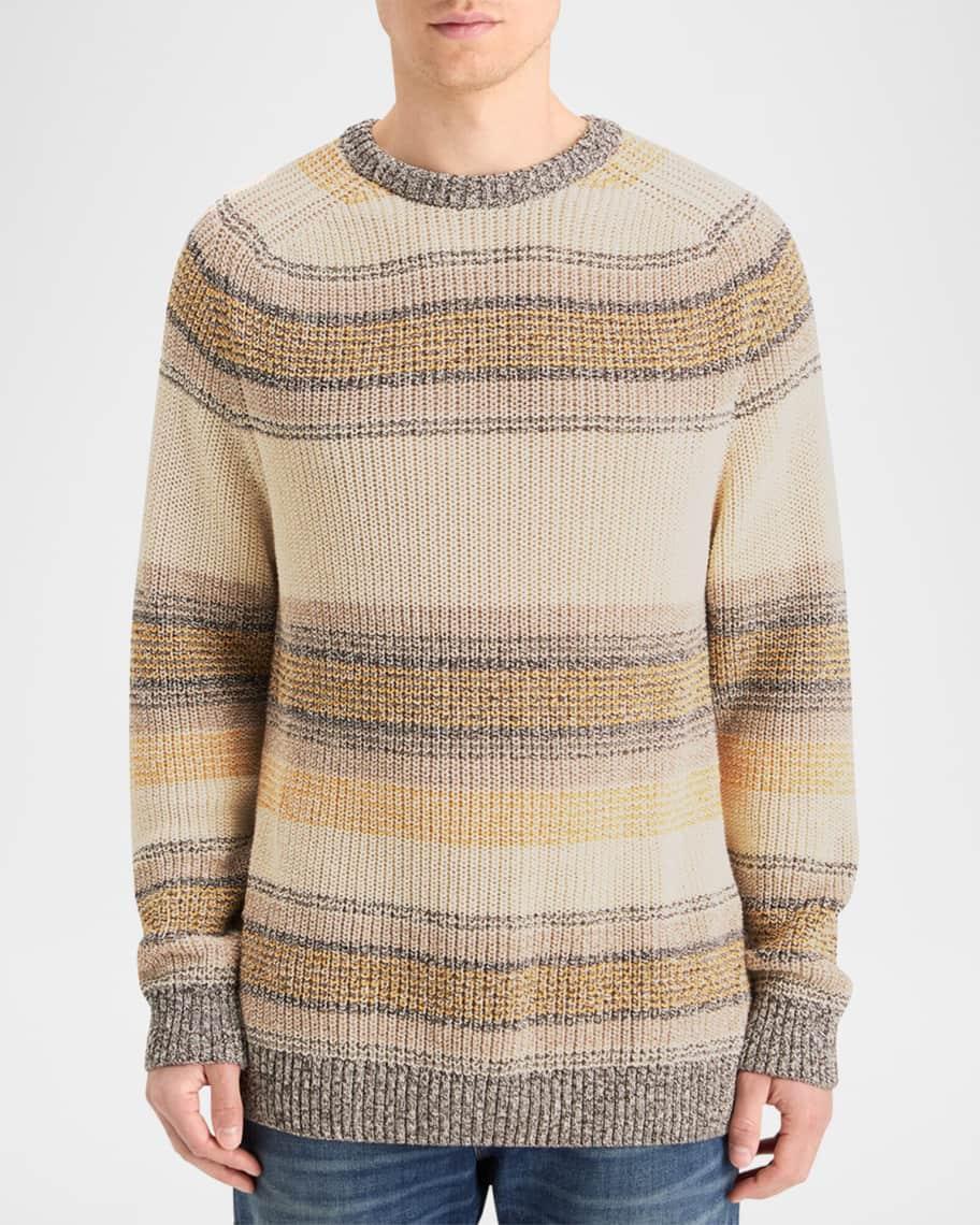 Men's Gradient Stripe Sweater Product Image