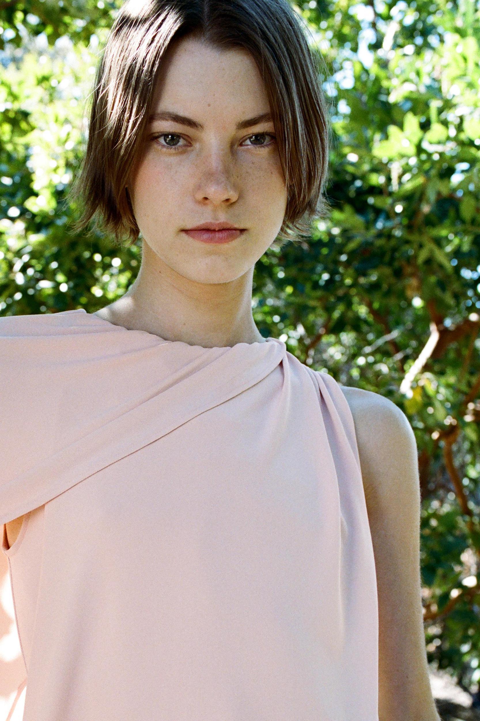 LAYERED DRAPED TOP Product Image