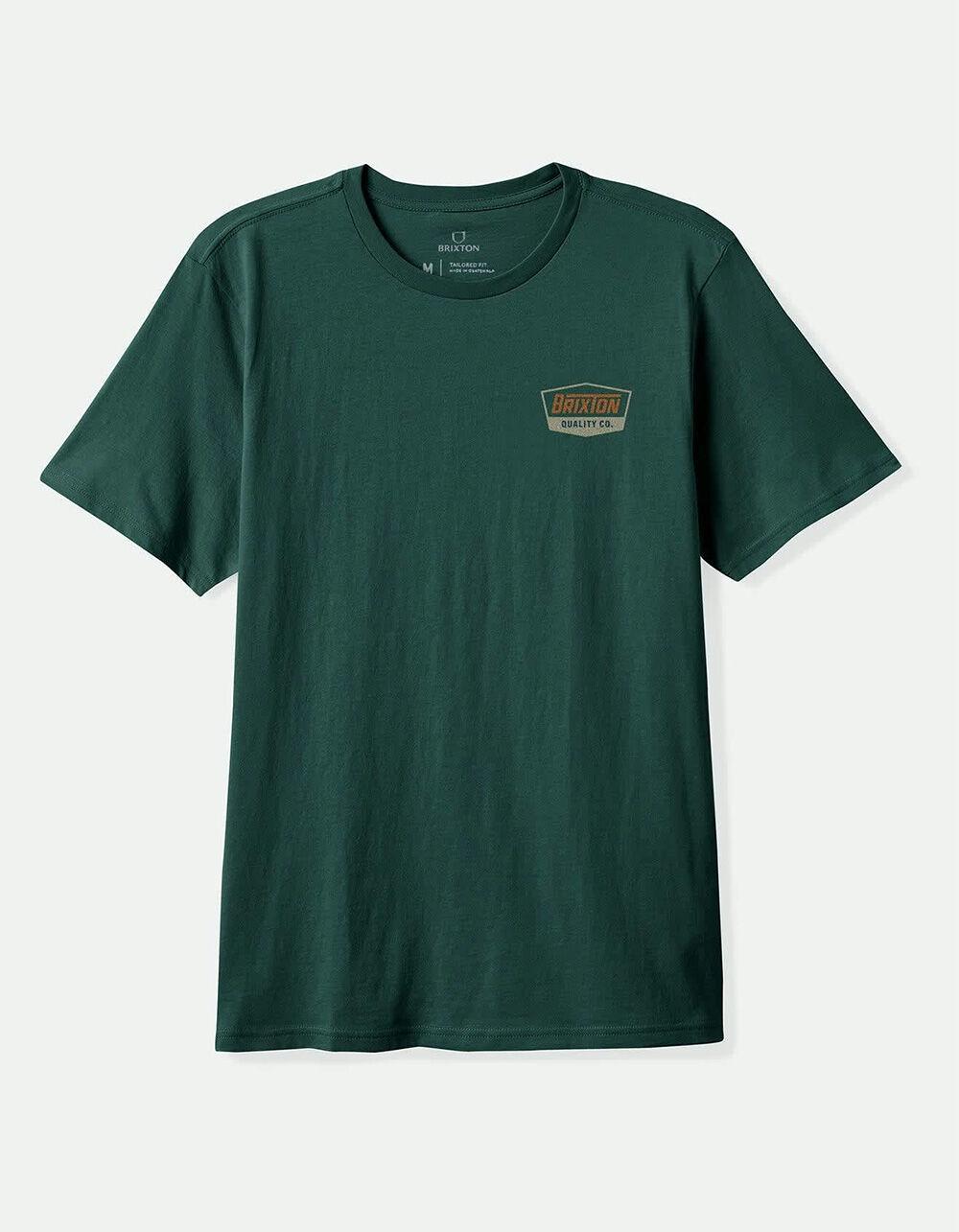 BRIXTON Regal Mens Tee - EMERALD Product Image