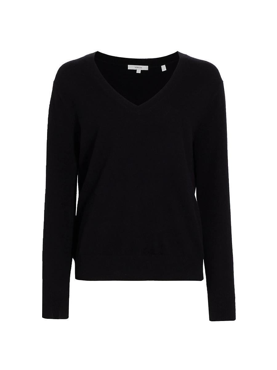 Vince Weekend V Neck Cashmere Sweater Product Image
