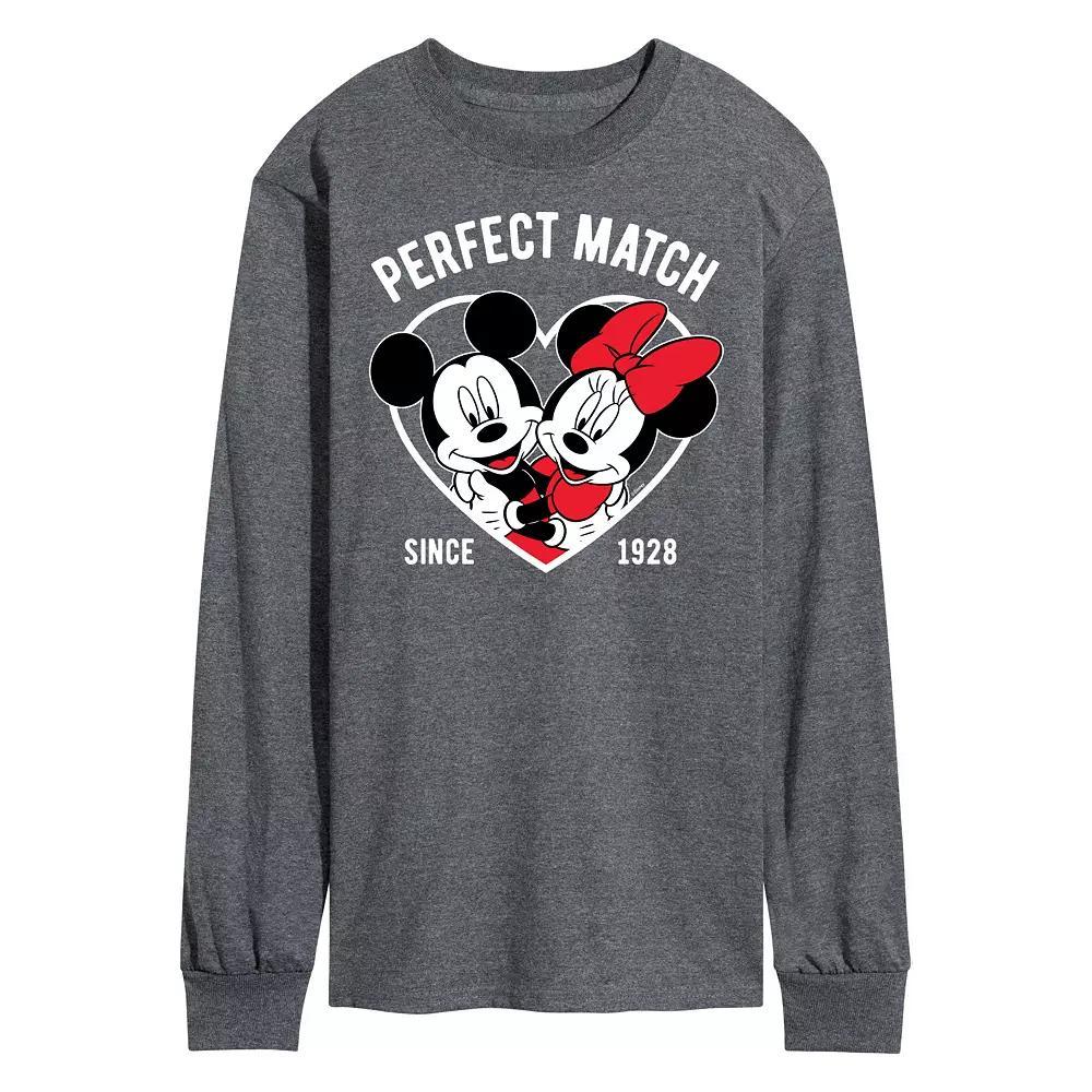 Disneys Mens Perfect Match Long Sleeve Tee Product Image