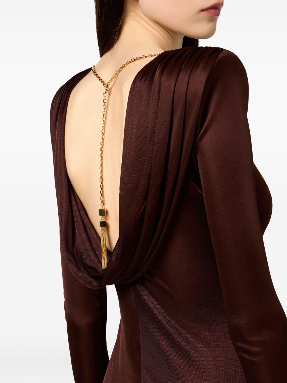 crew-neck maxi dress Product Image