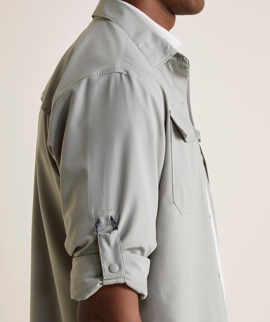Lightweight Performance Ripstop Harbor Shirt Product Image