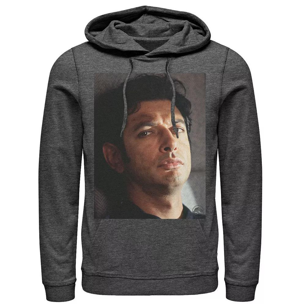 Mens Jurassic Park Jeff Goldblum Stare Graphic Pullover Hoodie Product Image