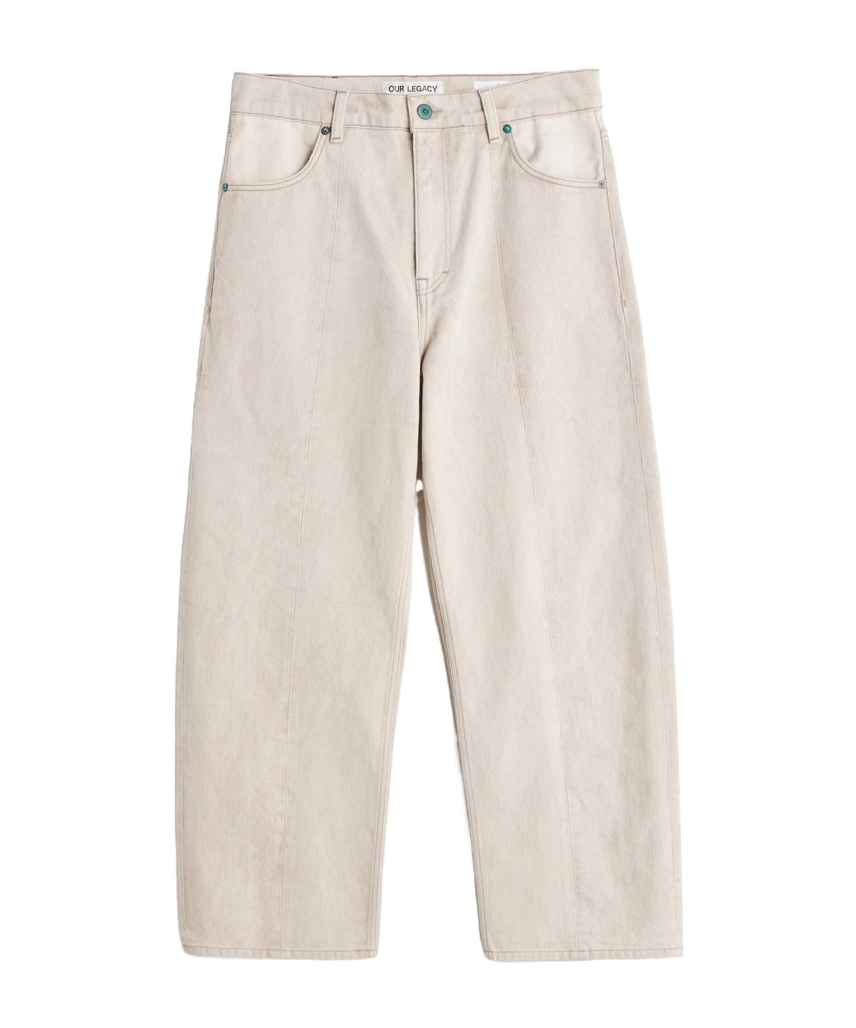 OUR LEGACY Fatigue High-rise Wide-leg Jeans In Nude Product Image