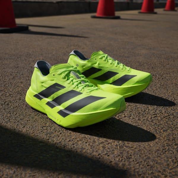 adidas Adizero Adios Pro 4 Shoes Lucid Lemon 7 Womens Product Image