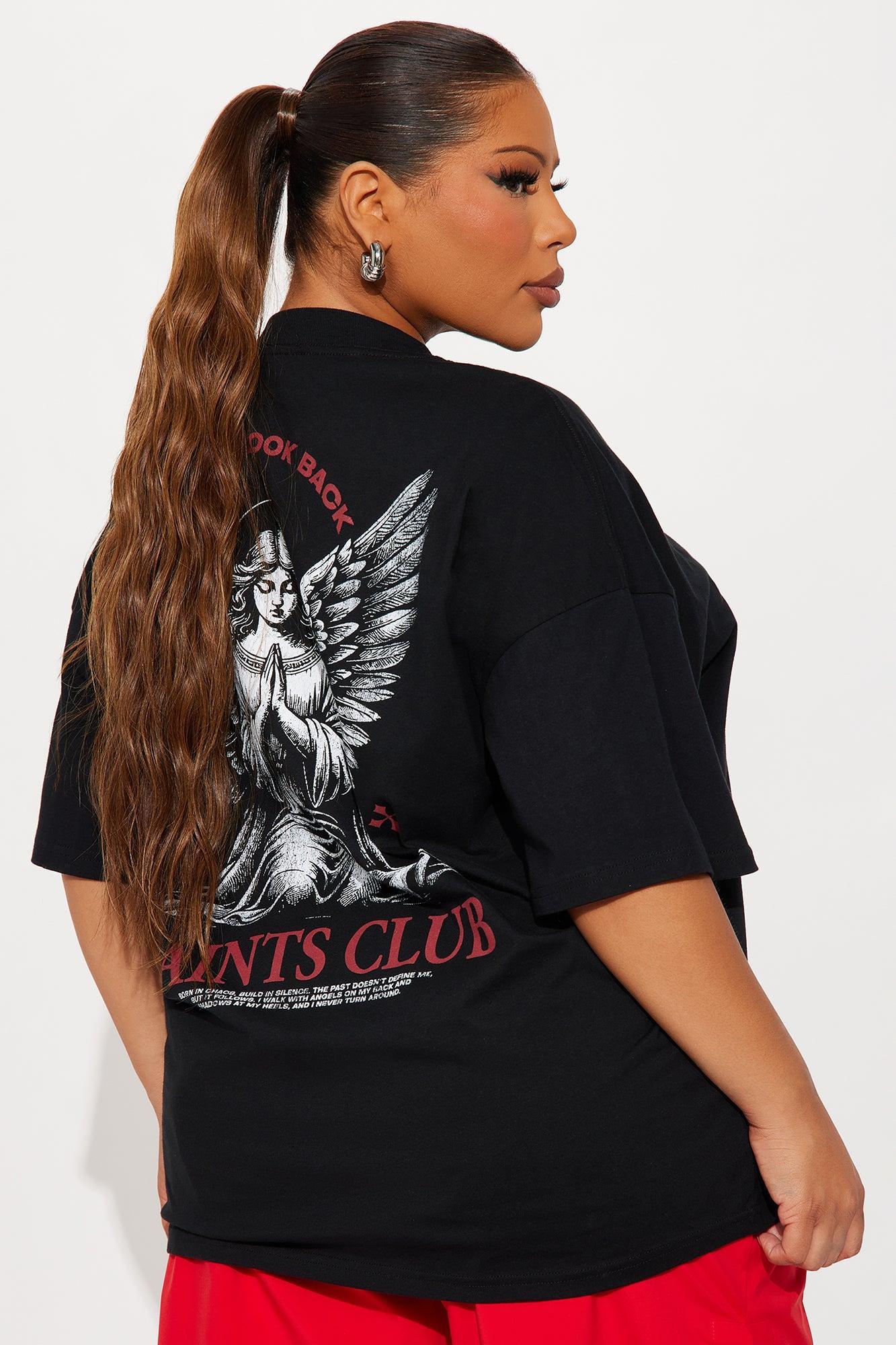 Saints Club Washed Tee - Black Product Image