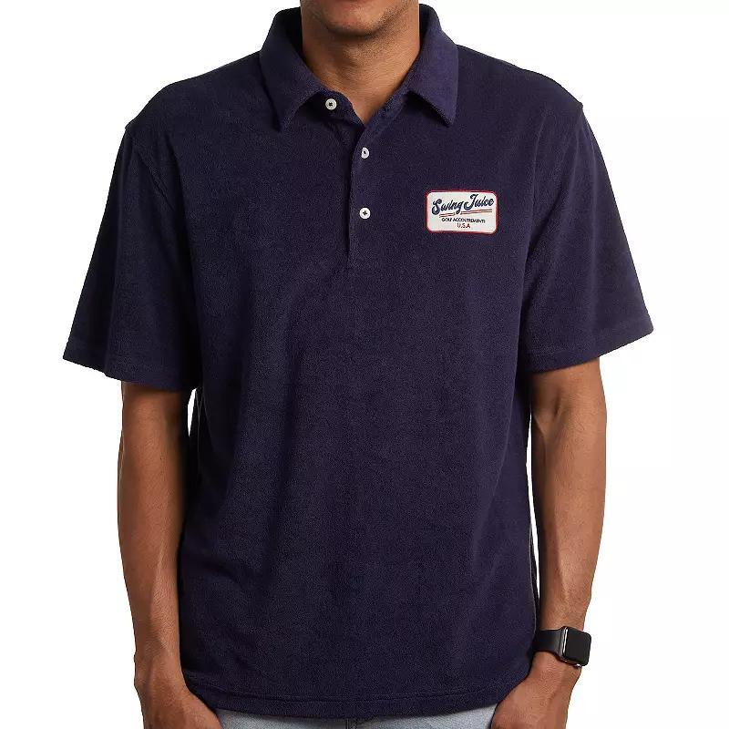 Men's SwingJuice Golf Accoutrements Polo, Size: XXL, Blue Product Image