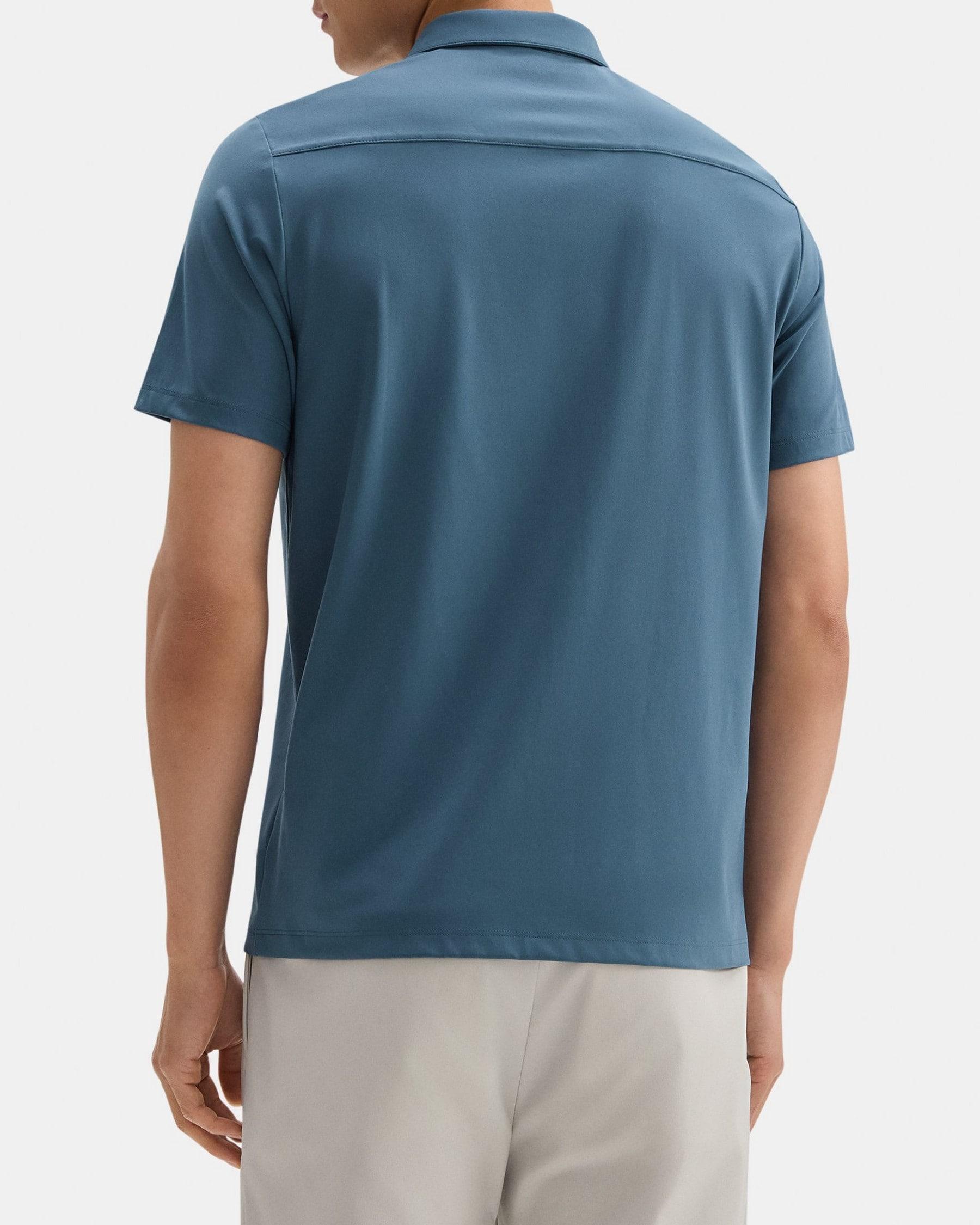 Polo Shirt in Stretch Nylon Knit Product Image