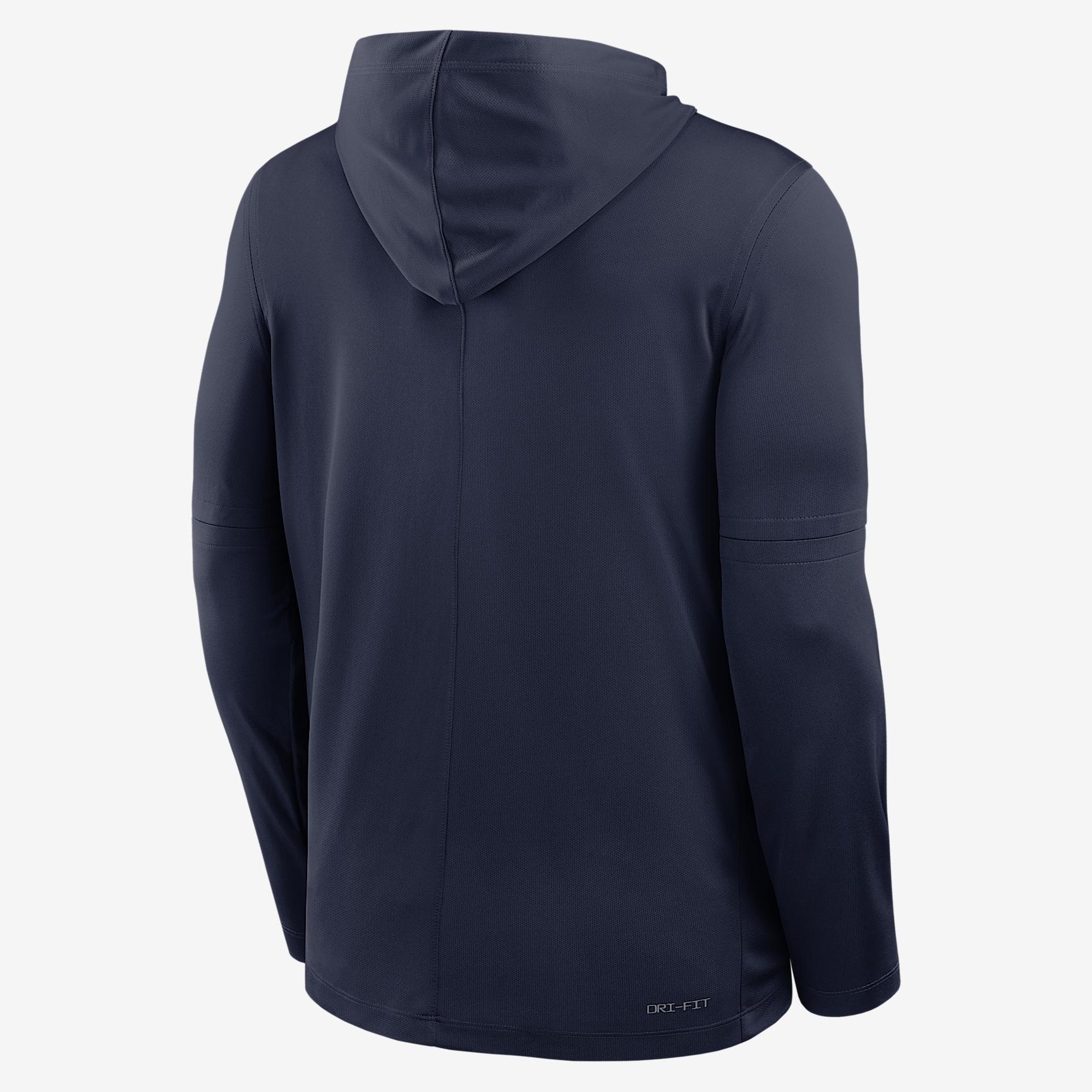 Penn State Sideline Nike Men's Dri-FIT College Long-Sleeve Hooded Top Product Image