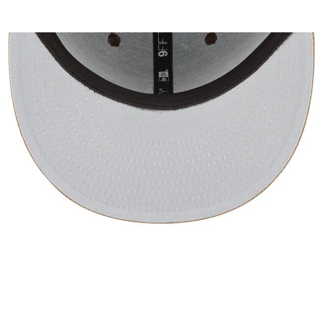 New York Yankees Black and White Basic 59FIFTY Fitted Hat Male Product Image
